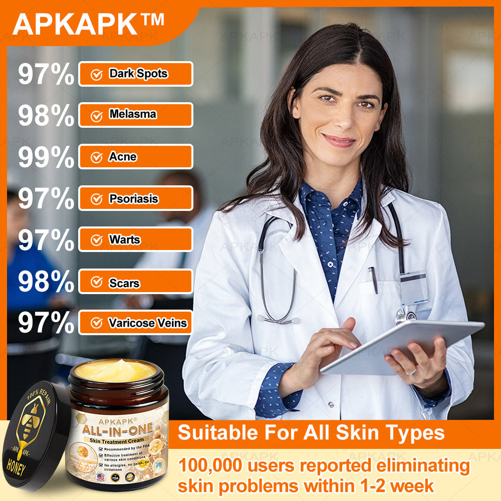 2025 Readers' Choice Award Winner🥇𝐀𝐏𝐊𝐀𝐏𝐊™ 𝐄𝐟𝐟𝐞𝐜𝐭𝐢𝐯𝐞 𝐀𝐥𝐥-𝐢𝐧-𝐎𝐧𝐞 𝐒𝐤𝐢𝐧 𝐓𝐫𝐞𝐚𝐭𝐦𝐞𝐧𝐭 𝐂𝐫𝐞𝐚𝐦 (AAD Recommended)